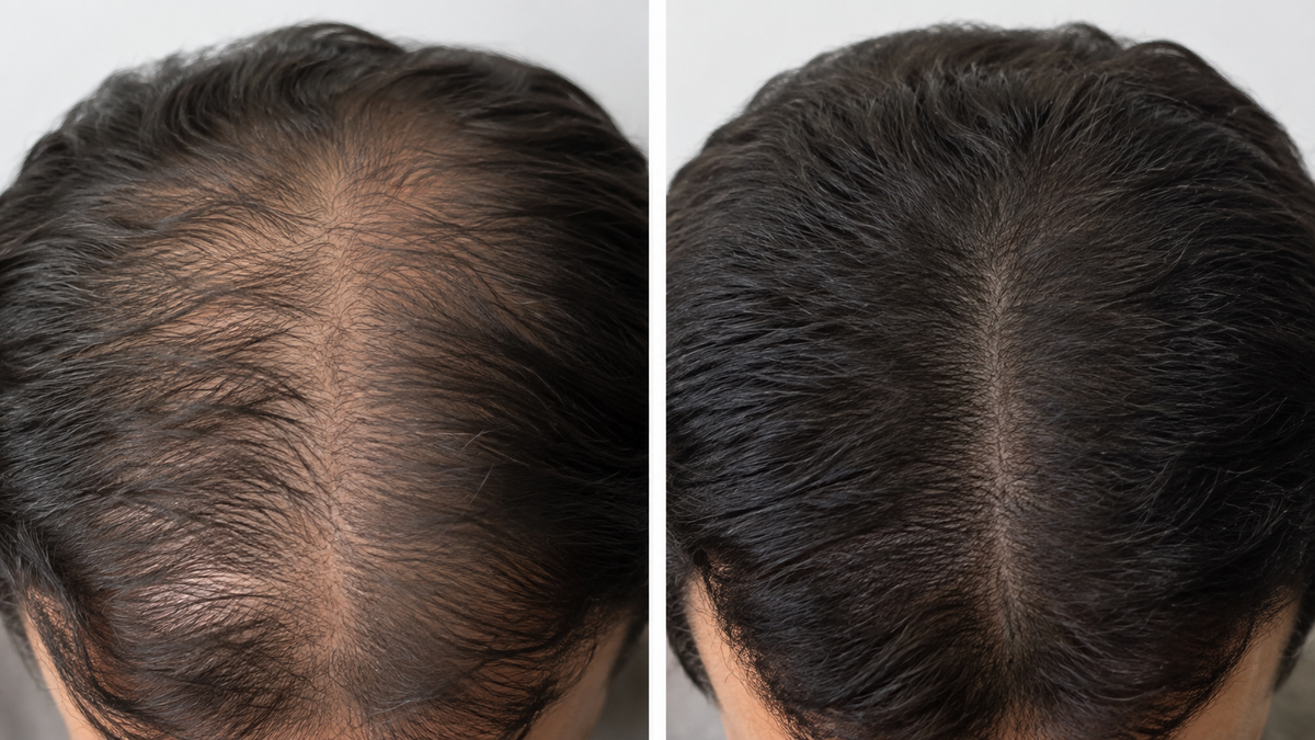 Densification capillaire sur cheveux clairsemés à Marseille