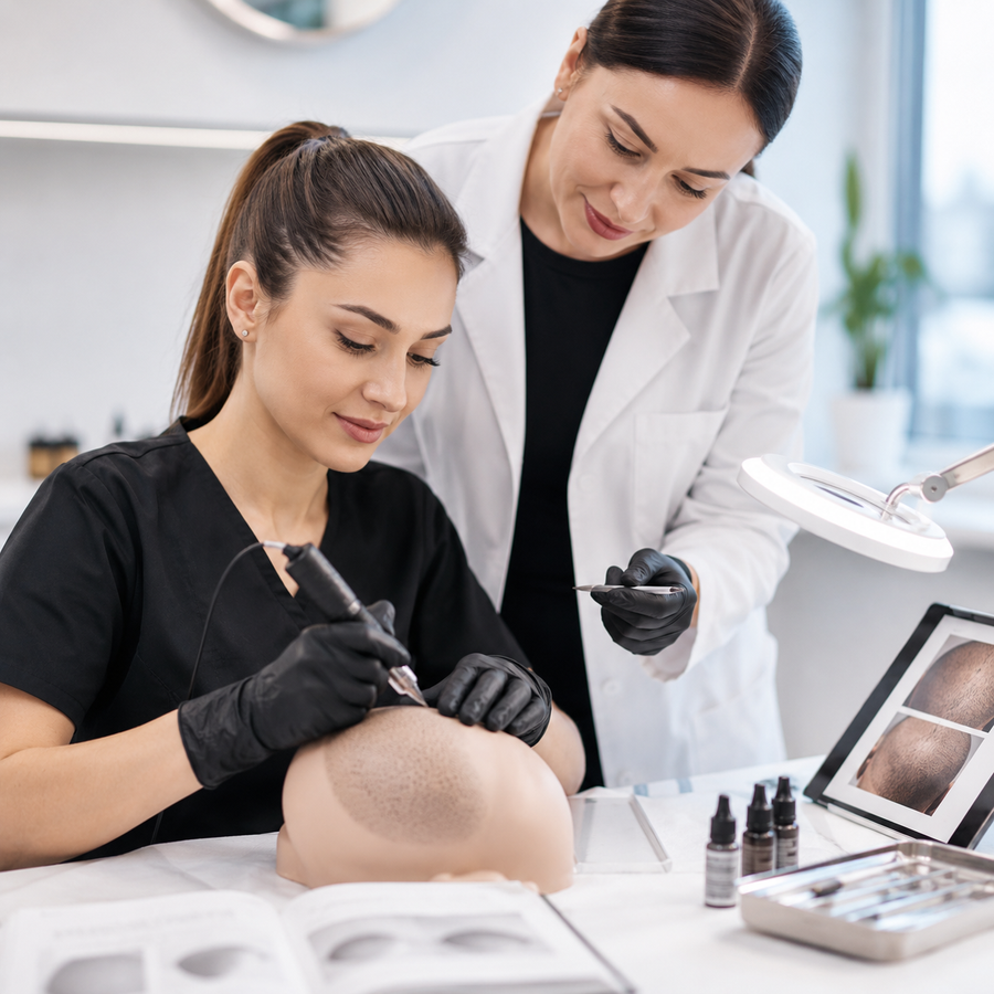 Se former à la tricopigmentation sans expérience